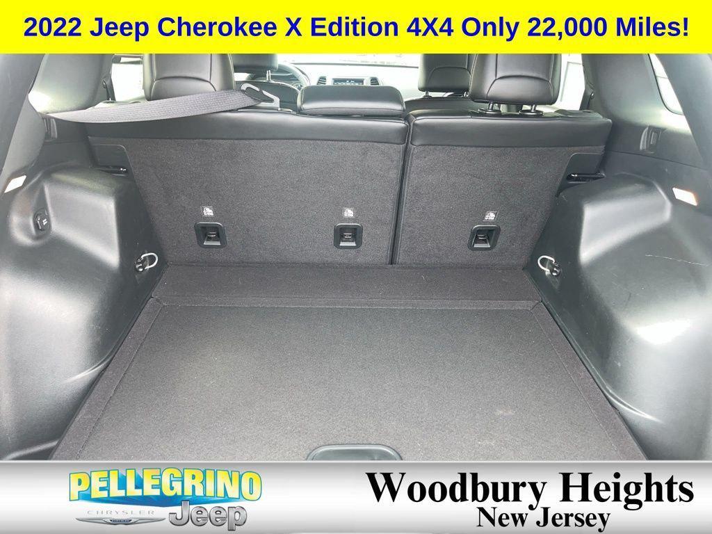 used 2022 Jeep Cherokee car, priced at $25,753