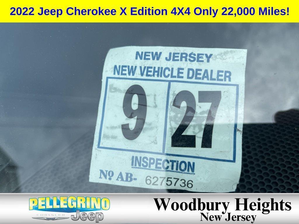 used 2022 Jeep Cherokee car, priced at $25,753
