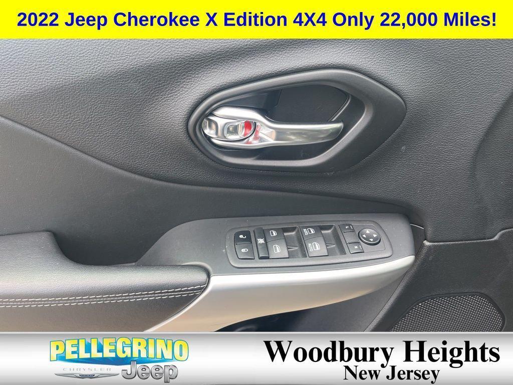 used 2022 Jeep Cherokee car, priced at $25,753