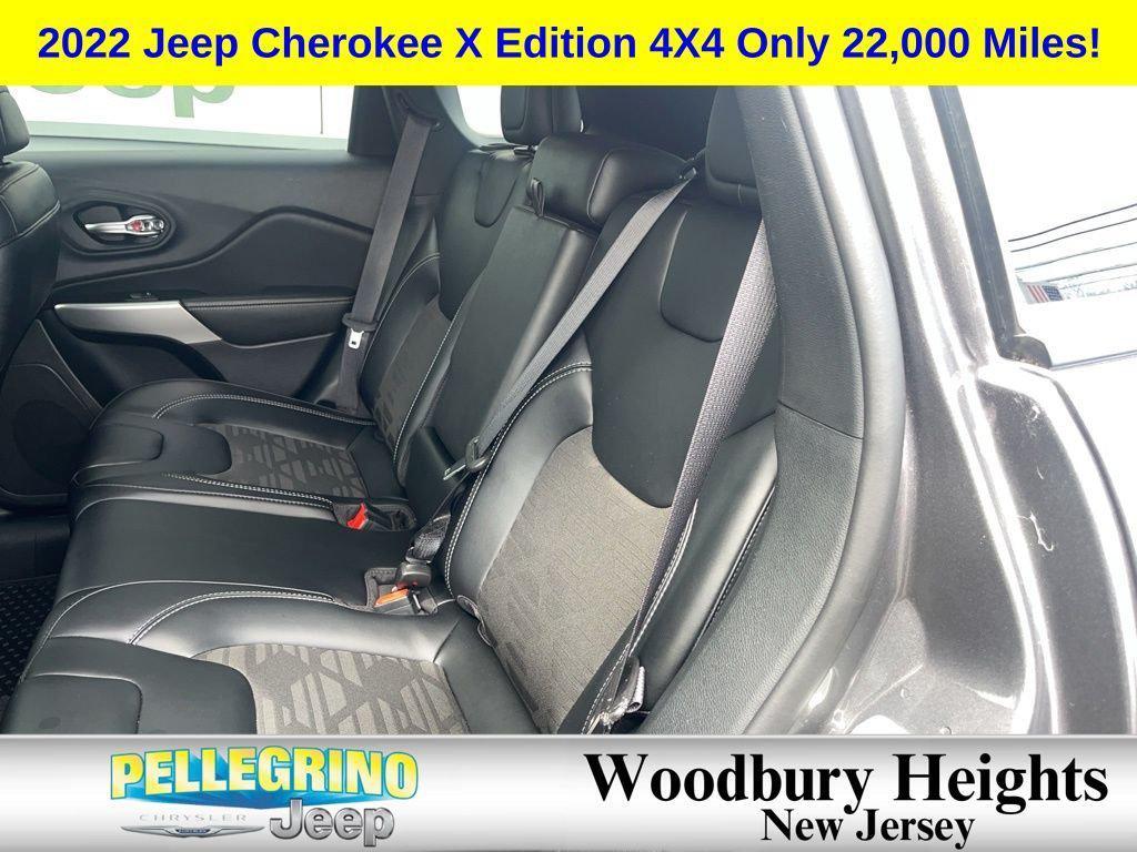 used 2022 Jeep Cherokee car, priced at $25,753