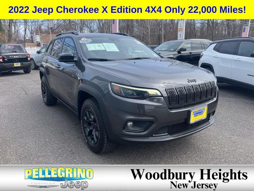 used 2022 Jeep Cherokee car, priced at $25,753
