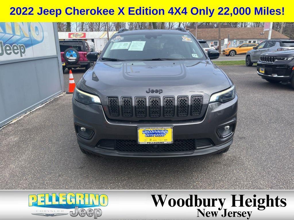 used 2022 Jeep Cherokee car, priced at $25,753
