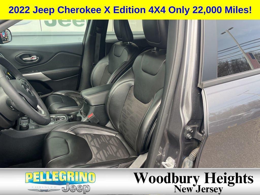 used 2022 Jeep Cherokee car, priced at $25,753