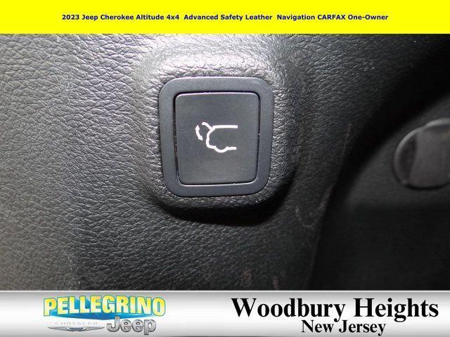 used 2023 Jeep Cherokee car, priced at $22,207