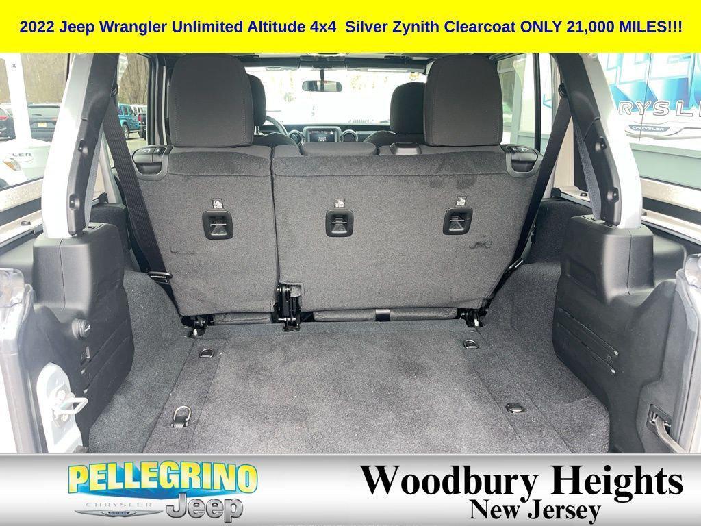 used 2022 Jeep Wrangler Unlimited car, priced at $32,589