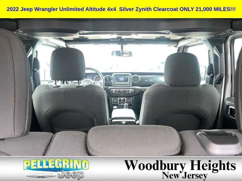 used 2022 Jeep Wrangler Unlimited car, priced at $33,487