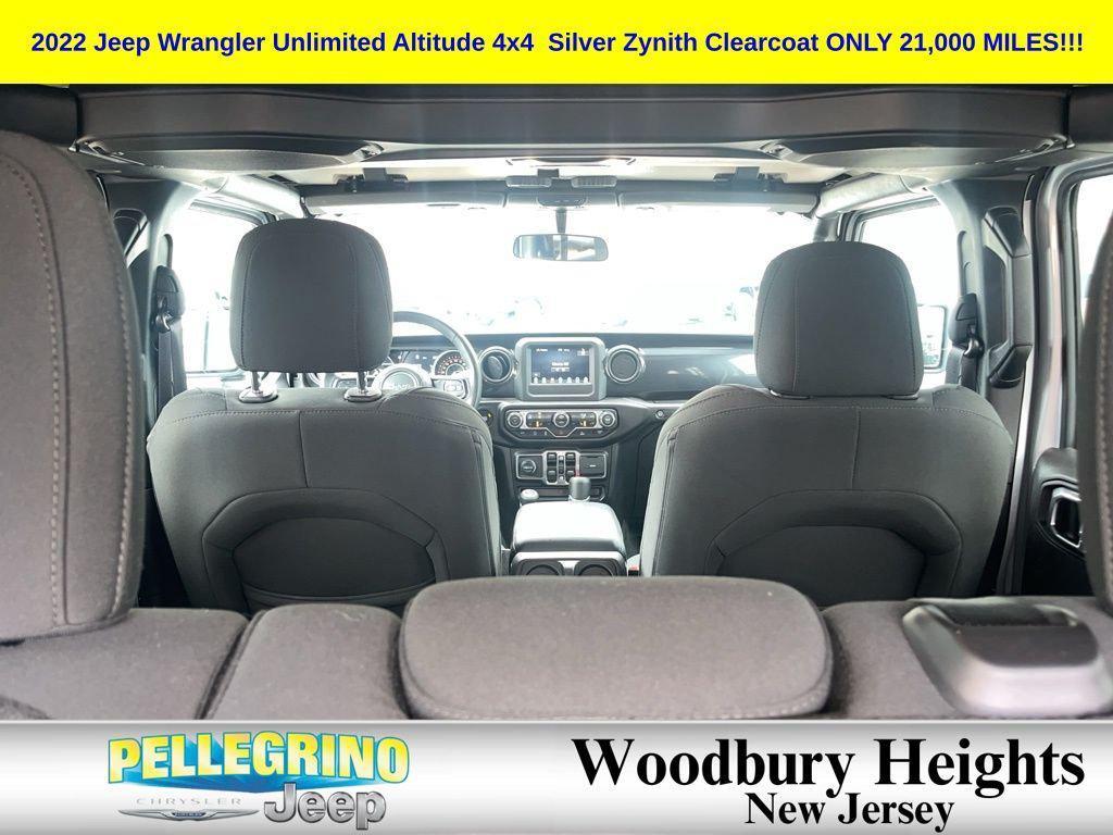 used 2022 Jeep Wrangler Unlimited car, priced at $33,831