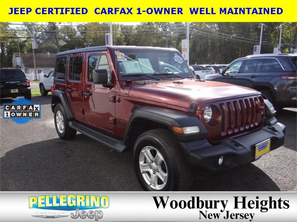 used 2022 Jeep Wrangler Unlimited car, priced at $32,000