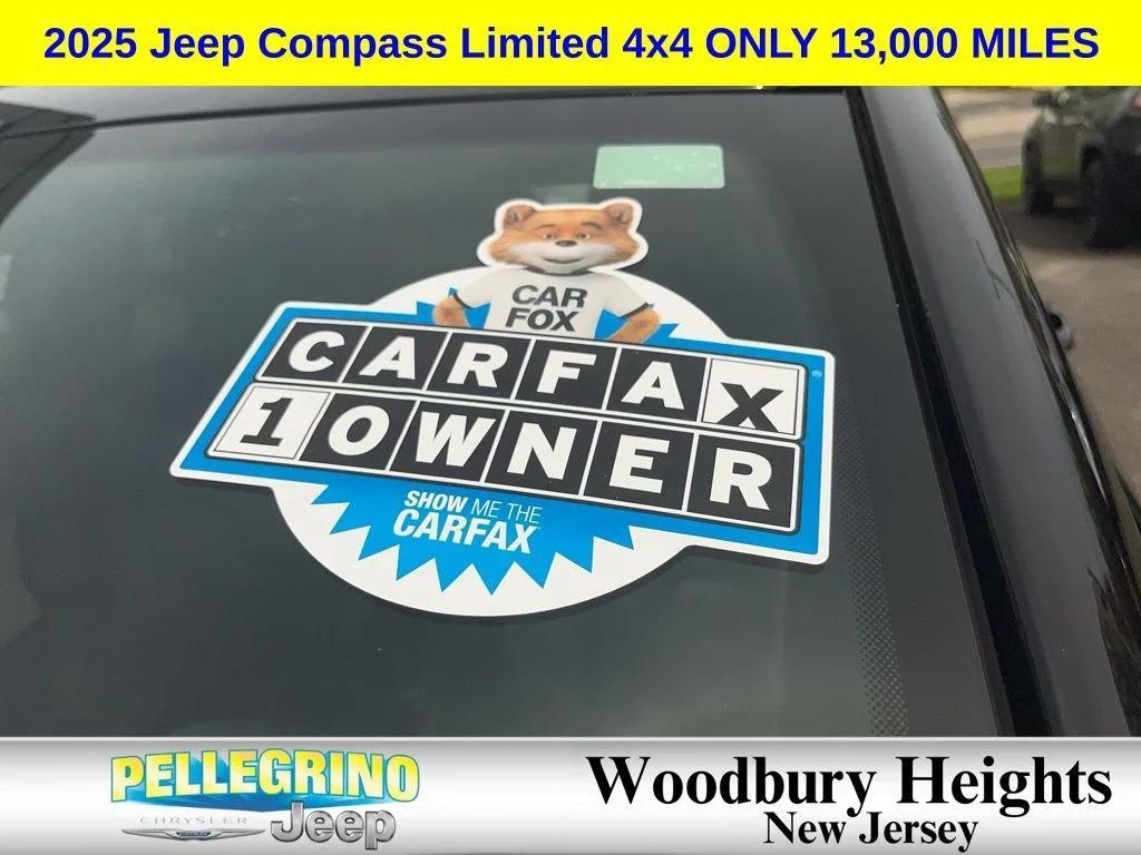 used 2025 Jeep Compass car, priced at $27,999