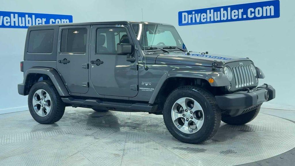 used 2017 Jeep Wrangler Unlimited car, priced at $18,750
