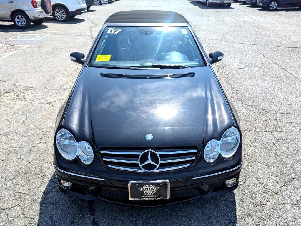 used 2007 Mercedes-Benz CLK-Class car, priced at $24,998