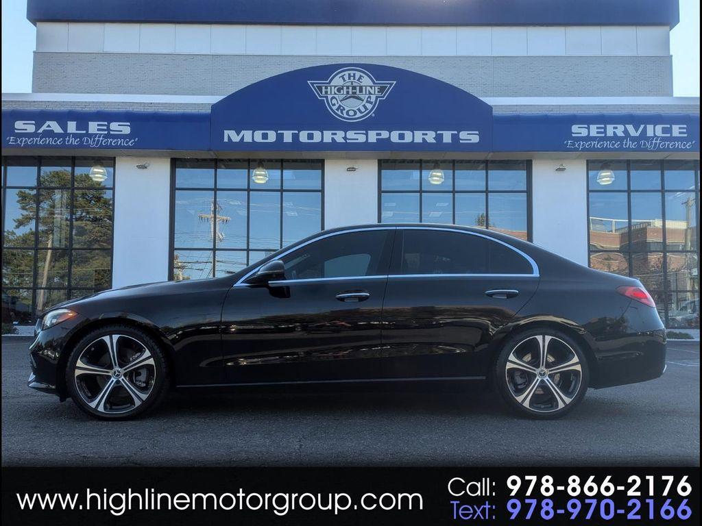 used 2022 Mercedes-Benz C-Class car, priced at $31,998