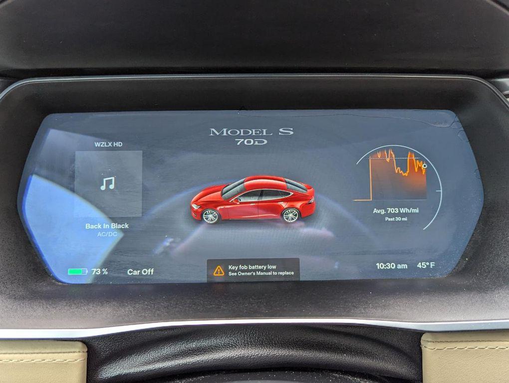 used 2015 Tesla Model S car, priced at $16,498