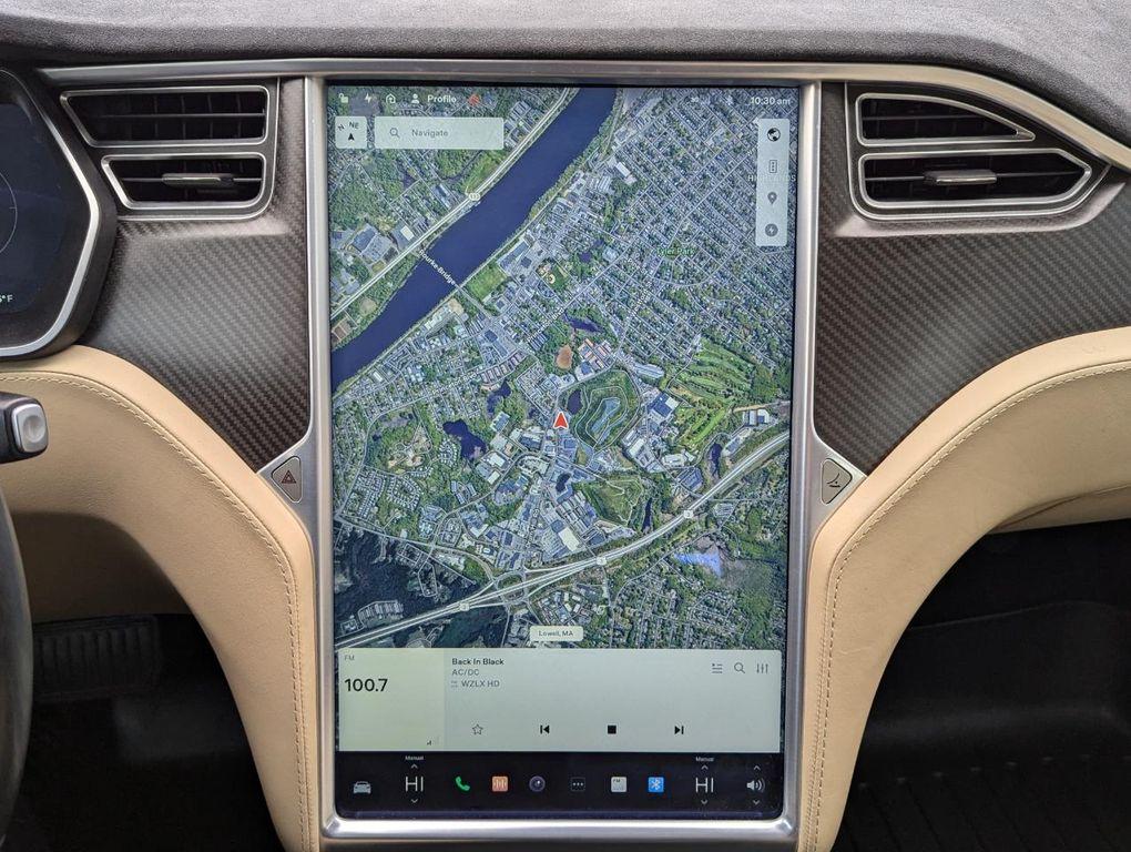 used 2015 Tesla Model S car, priced at $16,498