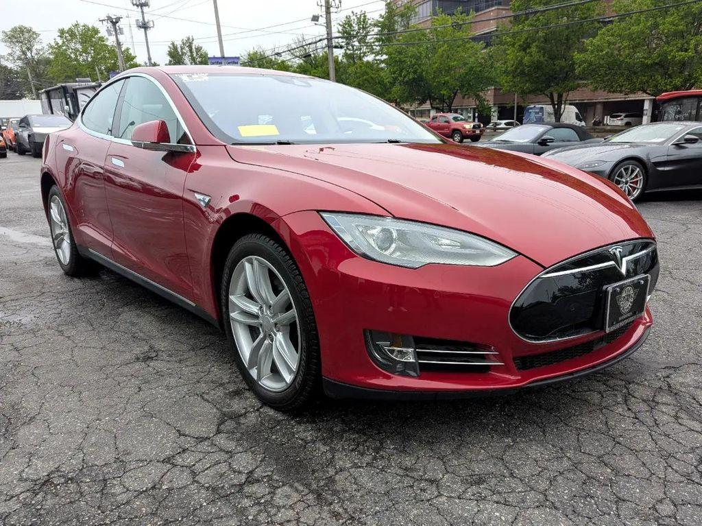used 2015 Tesla Model S car, priced at $16,498
