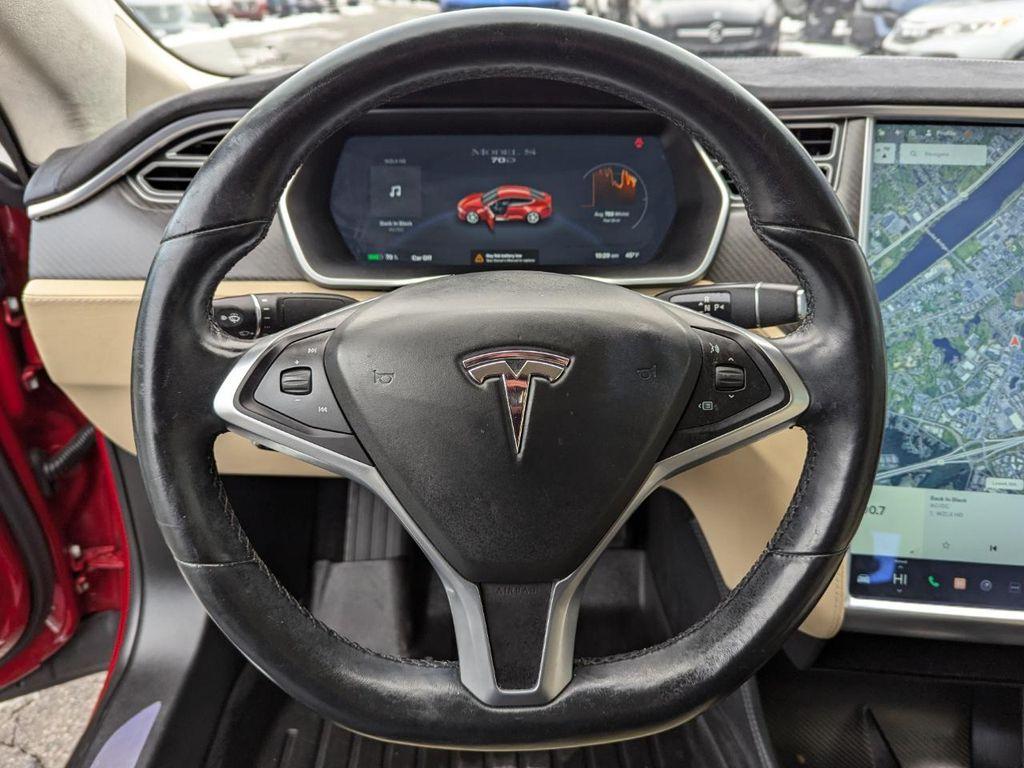 used 2015 Tesla Model S car, priced at $16,498
