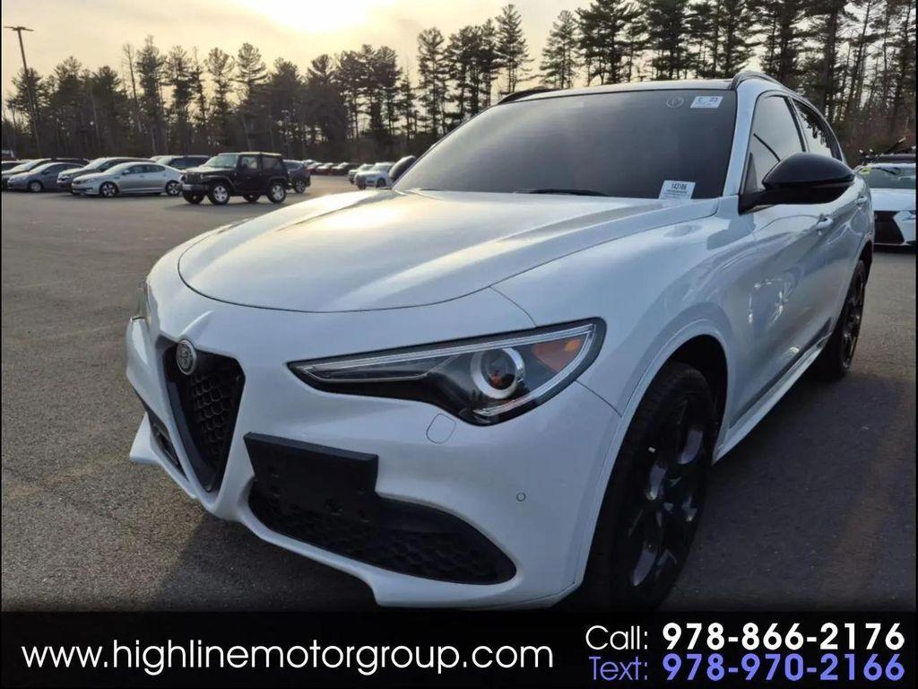 used 2022 Alfa Romeo Stelvio car, priced at $24,998