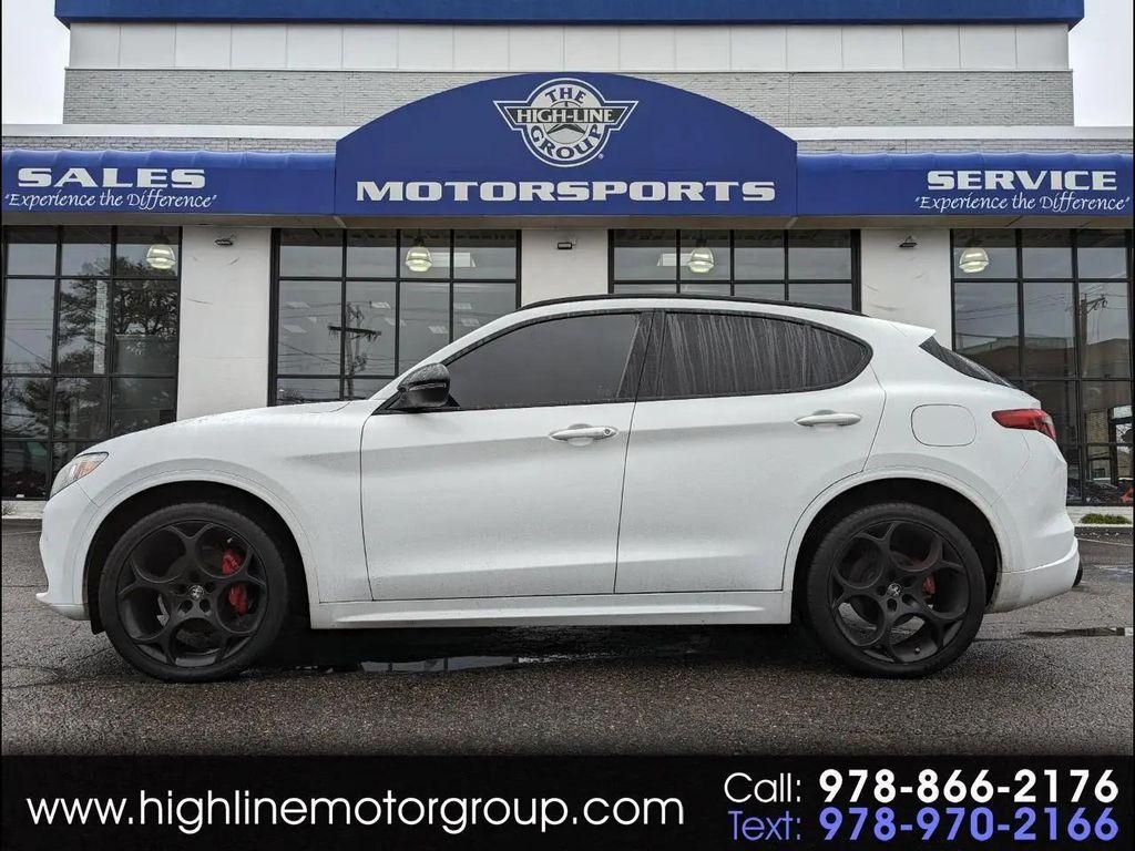 used 2022 Alfa Romeo Stelvio car, priced at $24,998