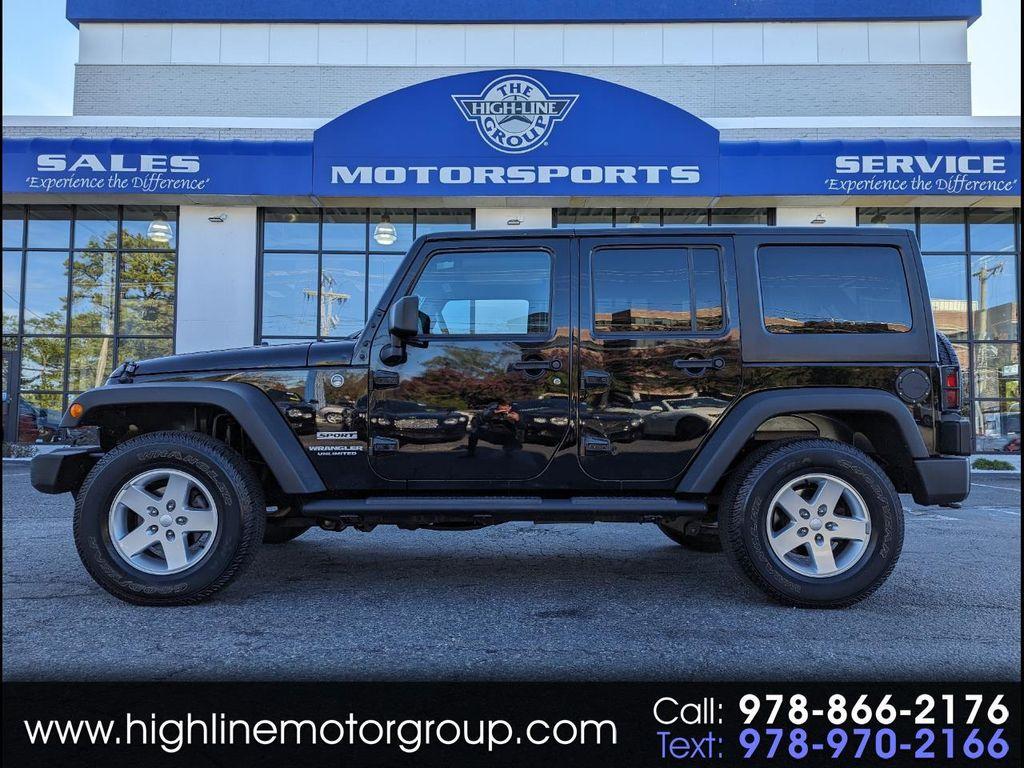 used 2015 Jeep Wrangler Unlimited car, priced at $13,998