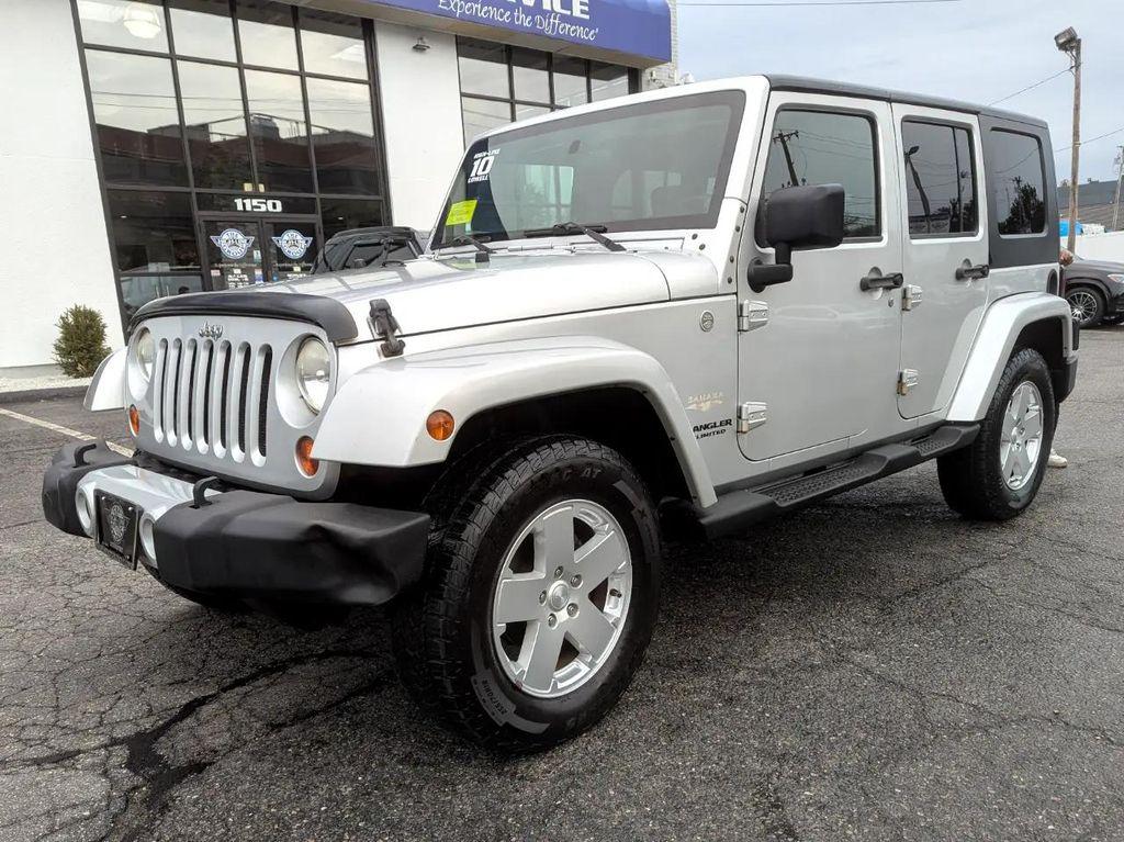 used 2010 Jeep Wrangler Unlimited car, priced at $11,798