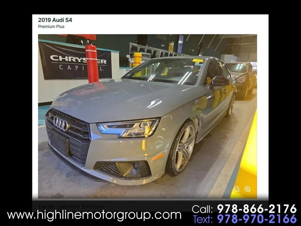 used 2019 Audi S4 car, priced at $27,998