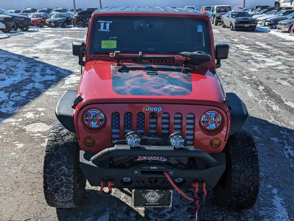 used 2011 Jeep Wrangler Unlimited car, priced at $8,998