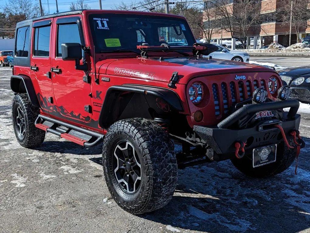used 2011 Jeep Wrangler Unlimited car, priced at $8,998