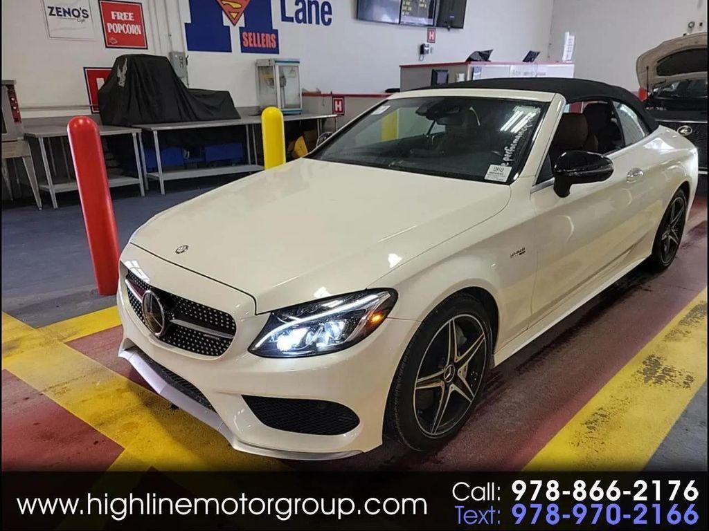 used 2017 Mercedes-Benz AMG C 43 car, priced at $29,998
