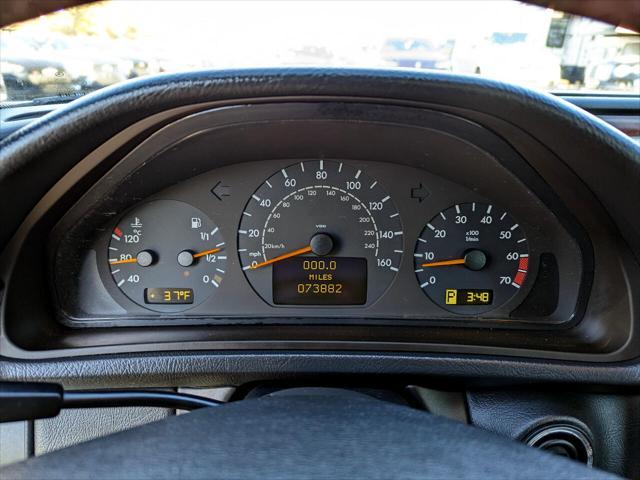 used 2002 Mercedes-Benz CLK-Class car, priced at $13,999