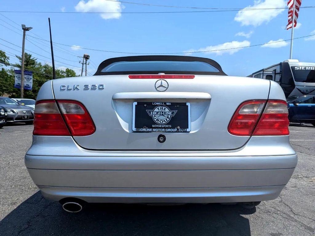 used 2002 Mercedes-Benz CLK-Class car, priced at $13,999