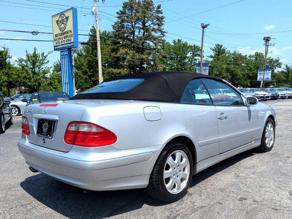 used 2002 Mercedes-Benz CLK-Class car, priced at $13,999