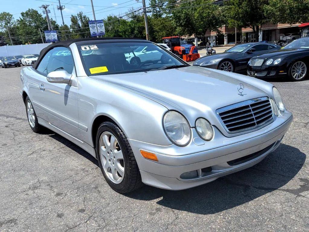 used 2002 Mercedes-Benz CLK-Class car, priced at $13,999