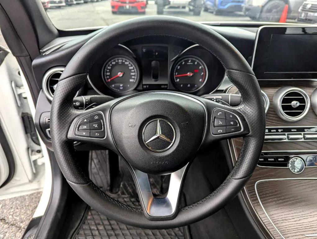 used 2018 Mercedes-Benz C-Class car, priced at $20,698