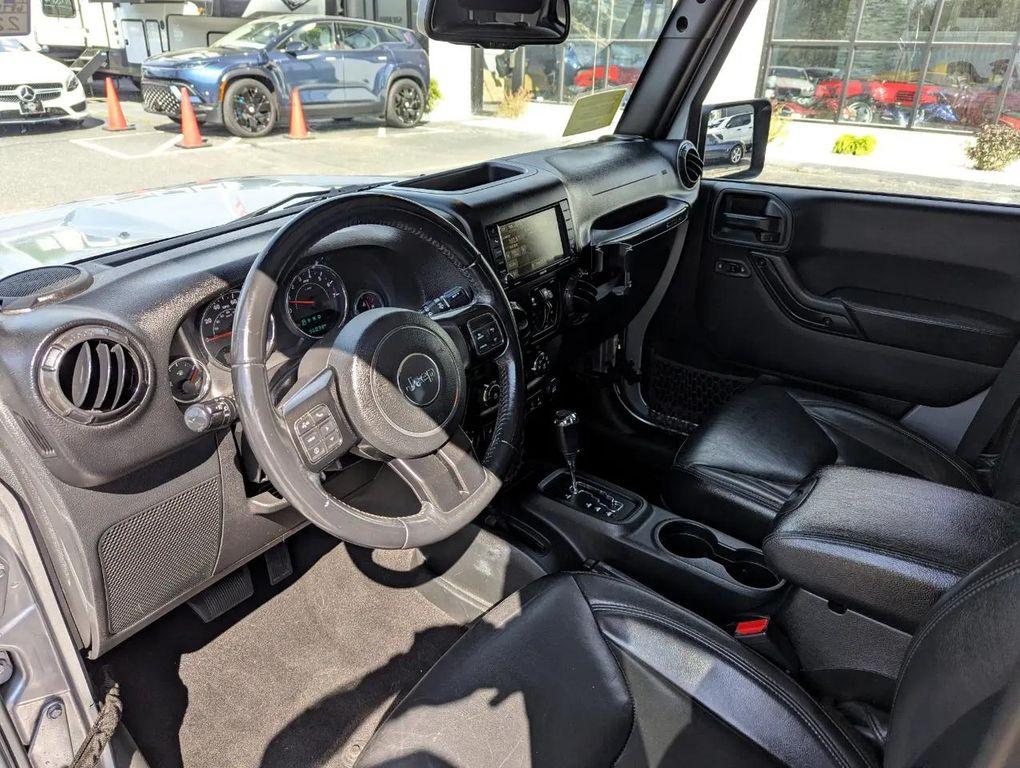 used 2017 Jeep Wrangler Unlimited car, priced at $21,698