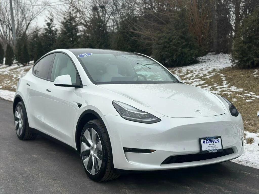 used 2021 Tesla Model Y car, priced at $23,980