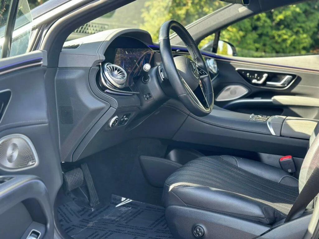 used 2022 Mercedes-Benz EQS 580 car, priced at $43,980