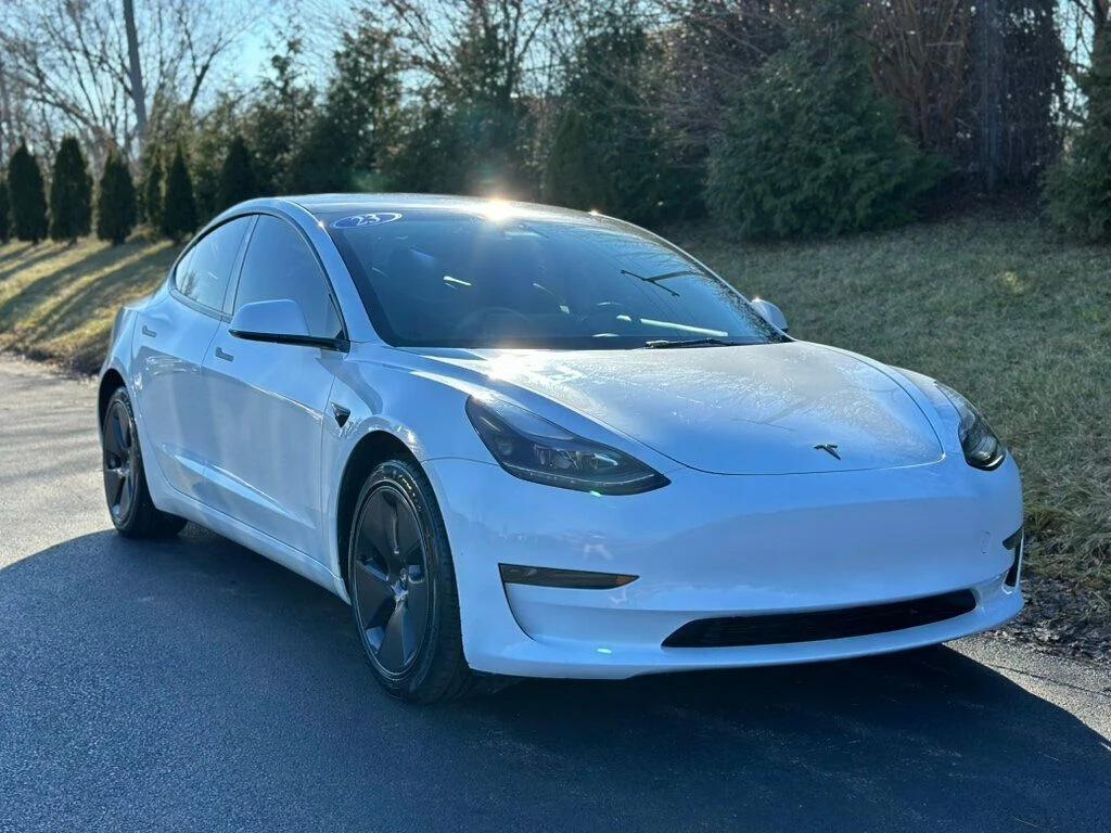 used 2023 Tesla Model 3 car, priced at $17,980