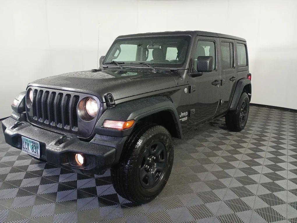 used 2019 Jeep Wrangler Unlimited car, priced at $24,977