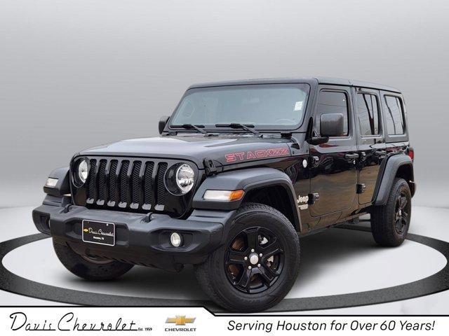 used 2021 Jeep Wrangler Unlimited car, priced at $23,755