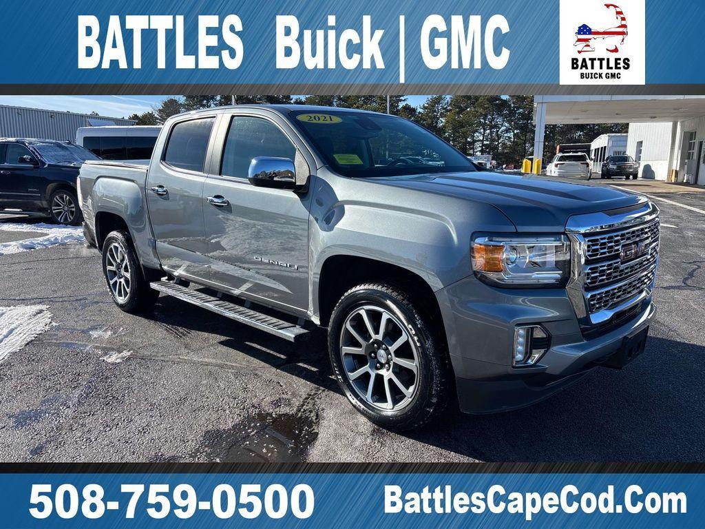 used 2021 GMC Canyon car, priced at $32,196