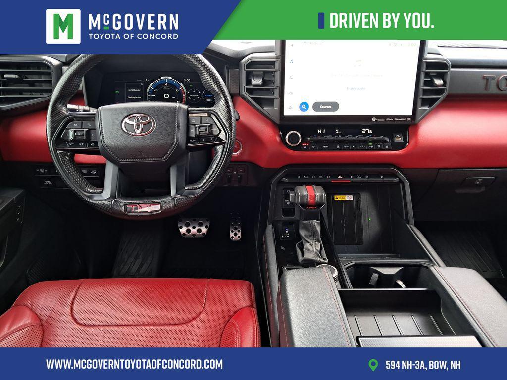 used 2022 Toyota Tundra Hybrid car, priced at $53,600