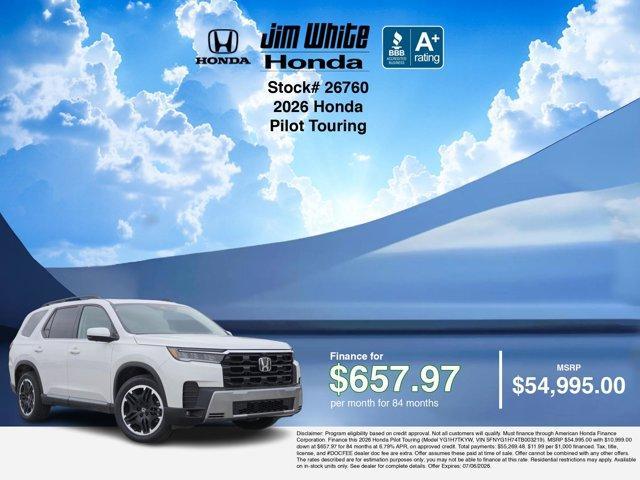 new 2026 Honda Pilot car, priced at $54,495