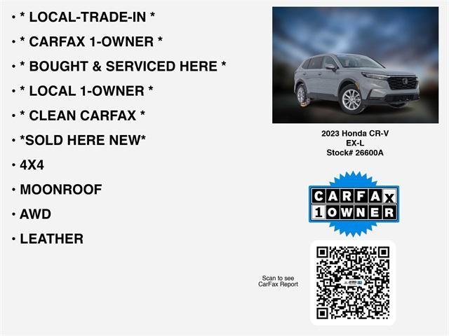 used 2023 Honda CR-V car, priced at $32,073