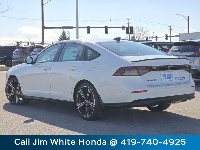 new 2026 Honda Accord Hybrid car, priced at $34,945