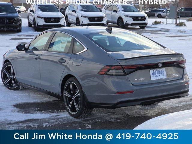 new 2025 Honda Accord Hybrid car, priced at $34,205