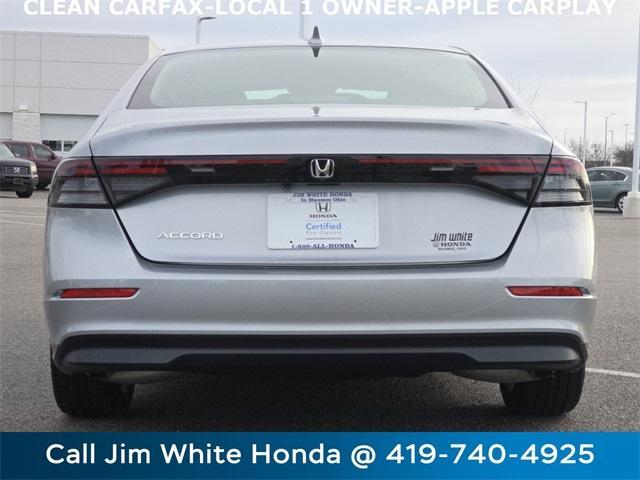 used 2023 Honda Accord car, priced at $24,084