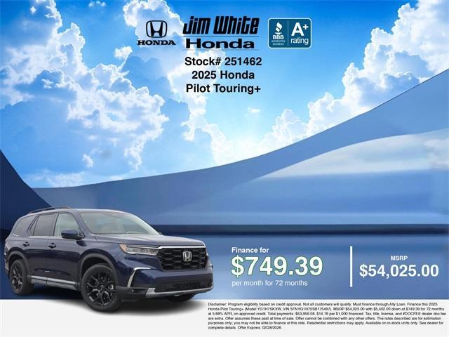 new 2025 Honda Pilot car, priced at $52,525