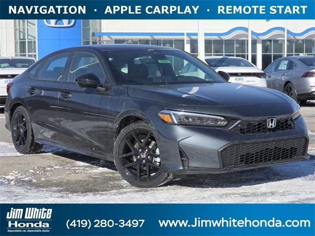 new 2026 Honda Civic Hybrid car, priced at $30,340