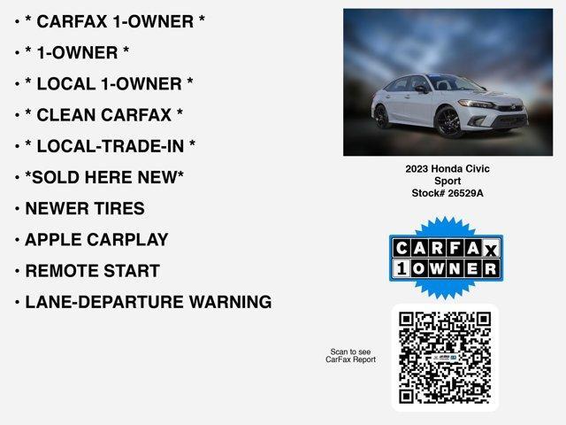 used 2023 Honda Civic car, priced at $24,201