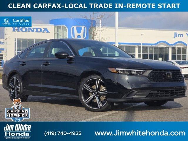 used 2024 Honda Accord Hybrid car, priced at $27,033